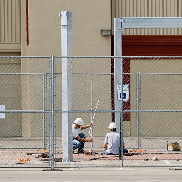 how long can i rent the temporary fence for my construction site or event in Richville